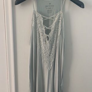 Women’s American Eagle top with lace detail - size XS